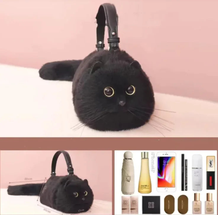 Feline Charm Handbag