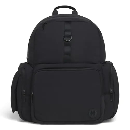 Huggies Day Pack Diaper Backpack Black/Solid One Size