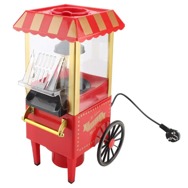 Home Cart with Popcorn Machine and Popper