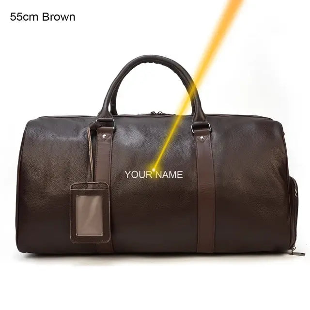 Genuine Leather Travel Bag