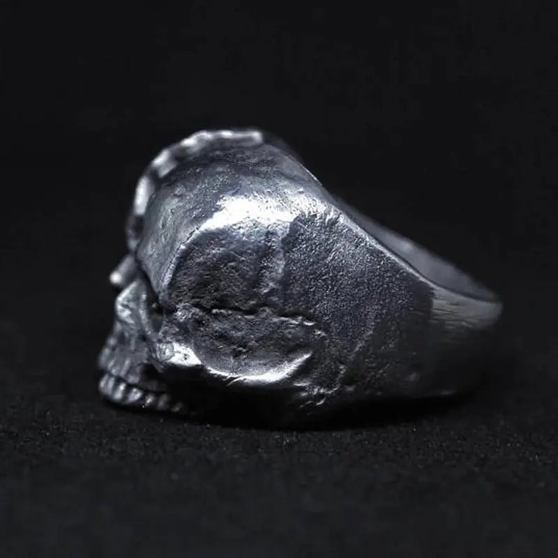 Vintage Unique Mask Gothic Skull Ring