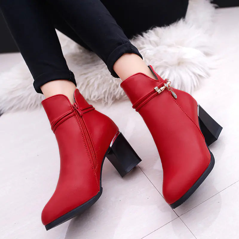 Chunky Heel Women&