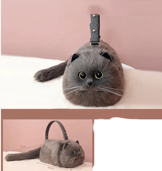 Feline Charm Handbag