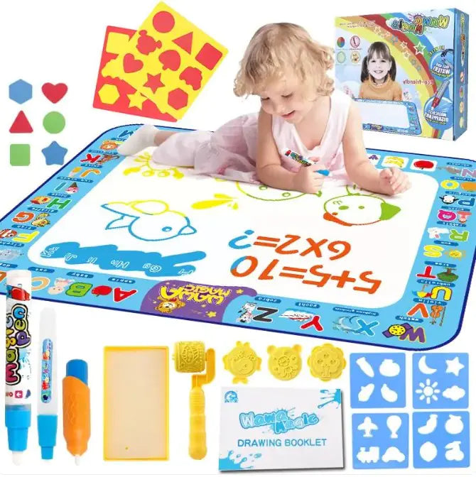 Water Writing Canvas Graffiti Blanket