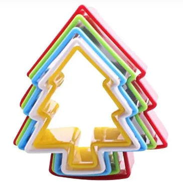 Pine Tree Cookie Molds (5 PCS)