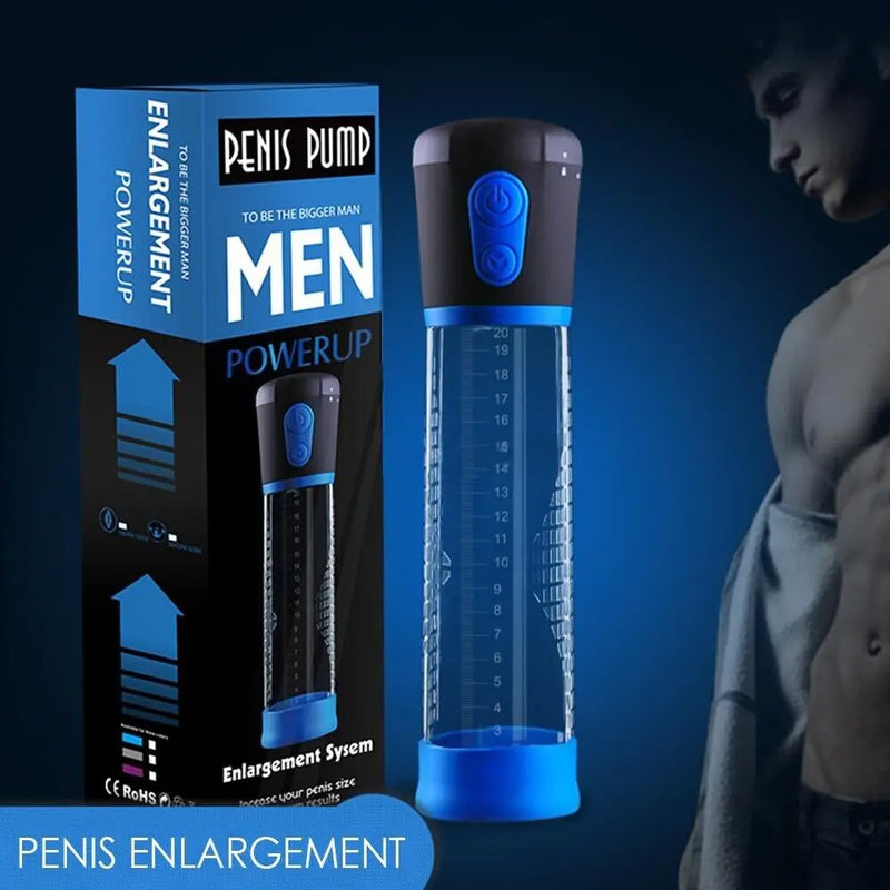 Vacuum Penis Pump For Male ED Enhancement Erectile Enlargement Penis Enlarger BG