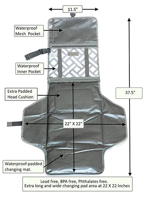 Portable Diaper Pad for On-the-Go Convenience