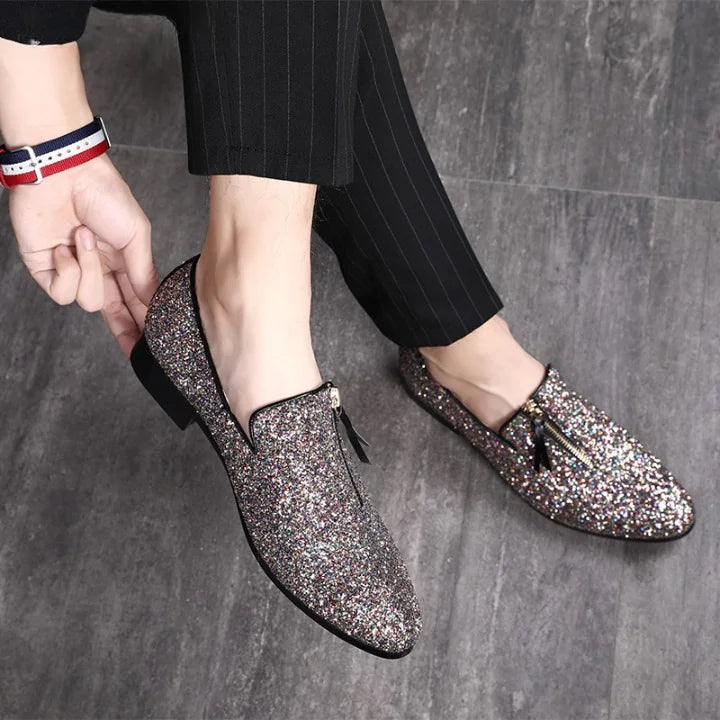 Glitter Coiffeur Loafers