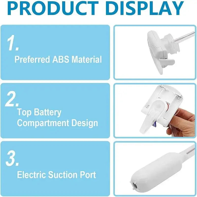 Automatic Drinking Straw Suction Pump