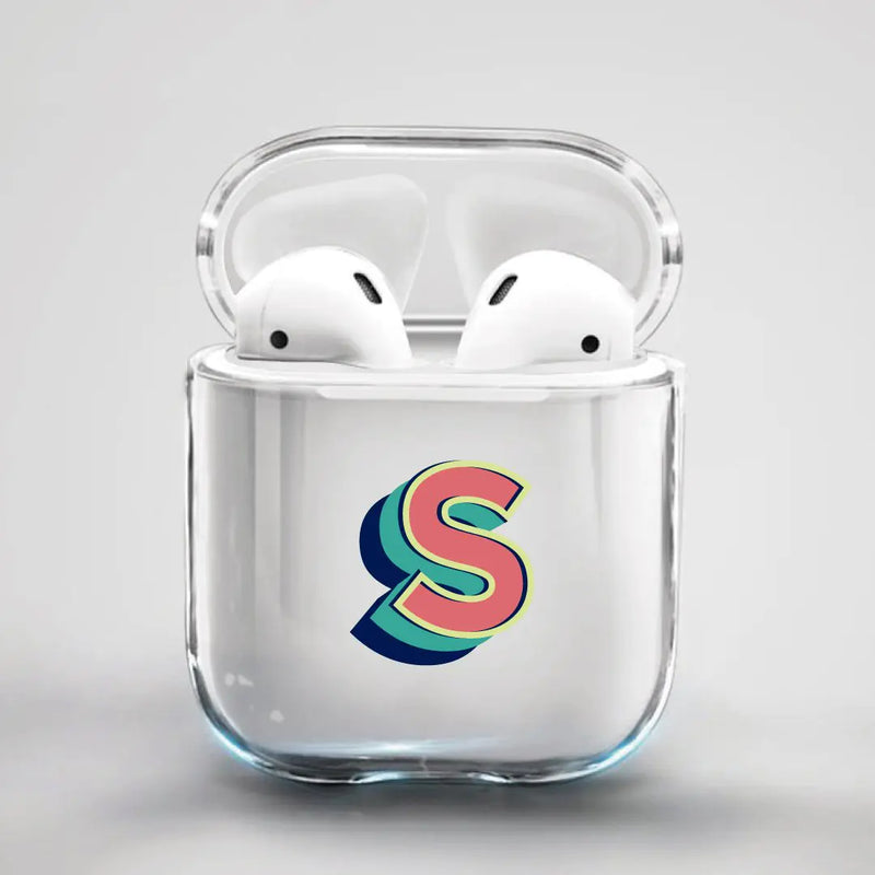 Airpod Case F1 Letter S