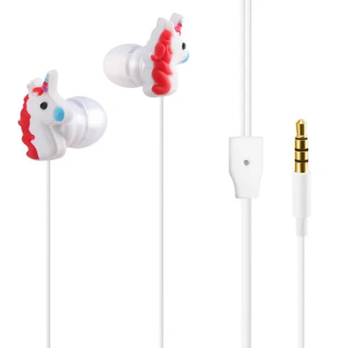 Special Unicorn Cartoon Earphones