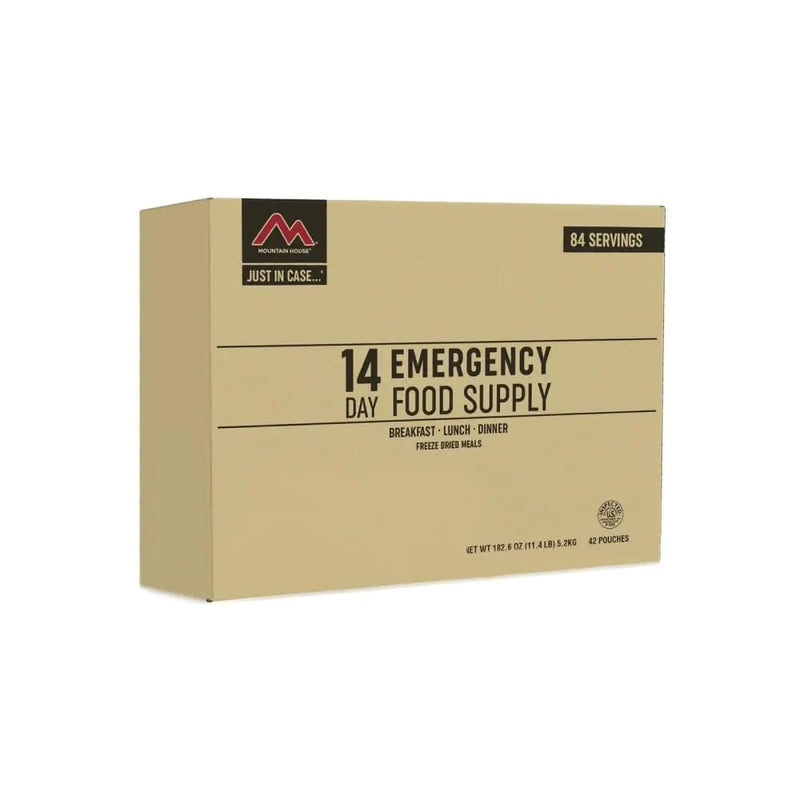 Mountain House 14-Day Emergency Food Supply | Freeze Dried Survival & Emergency Food | 84 Servings