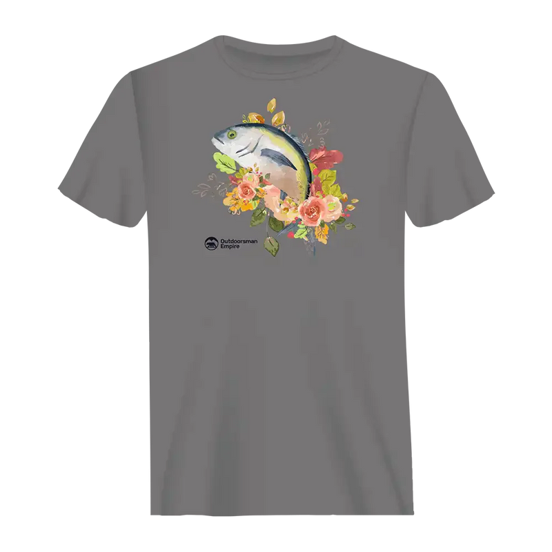 Fishing Flower Man T-Shirt