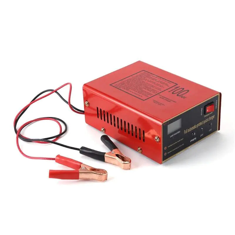 Maintenance Free Battery Charger 12V/24V 10A 140W Output For Electric Car Pro