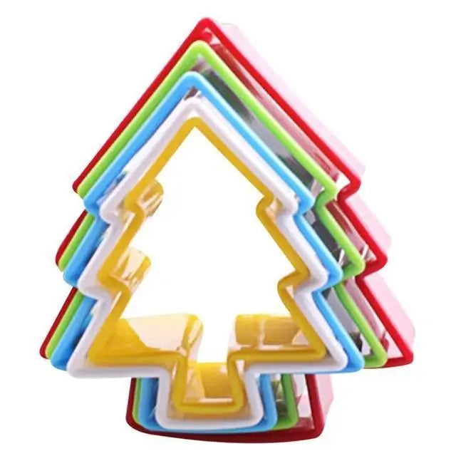 Pine Tree Cookie Molds (5 PCS)