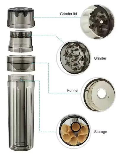 3 in 1 Tobacco Grinder