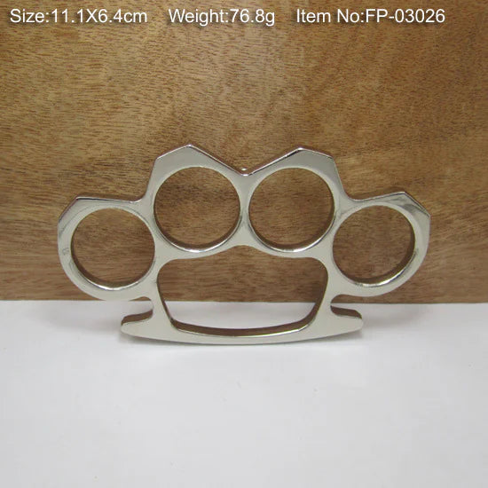 Zinc Alloy Finger Buckle for Casual Self-Defense Belt