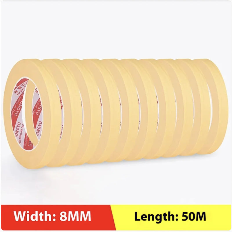 High-Temperature Resistant Masking Tape – Easy-to-Tear Adhesive Glassine Tape with Strong Adhesion