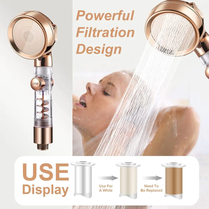 Handheld Turbo Shower Head