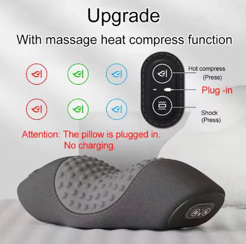 Neck & Waist Massage Pillow