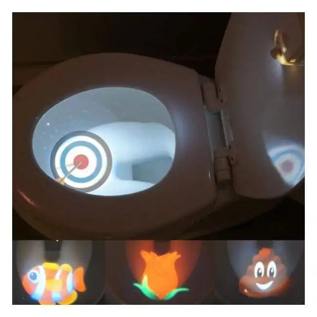 Motion Sensored Toilet Seat LED Picture Light