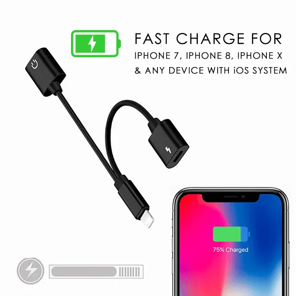 SuperCharger? Dual Music & Charging Adapter