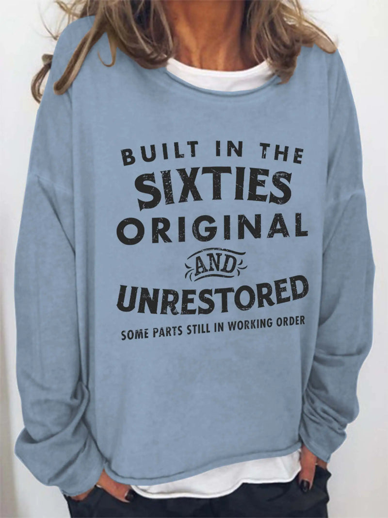 Retro Long Sleeve Women&