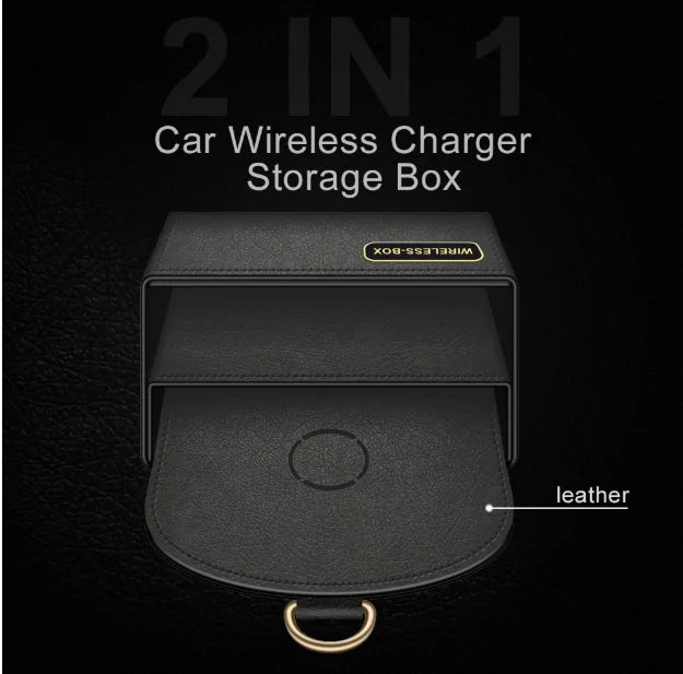 2 in 1 Wireless Car Charger Holder