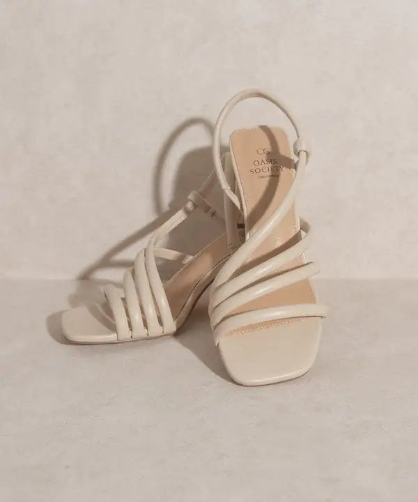 OASIS SOCIETY Ashley - Wooden Heel Sandal