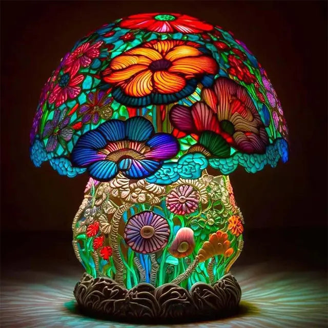 European Retro Mushroom Desk Lights