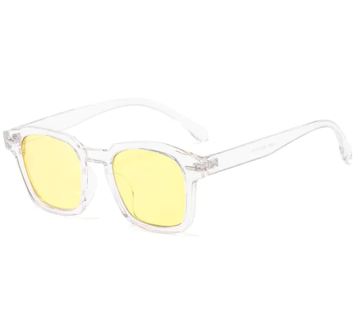 AquaEdge Irregular Wave Sunglasses – Ocean Lens with Metal Hinge Design