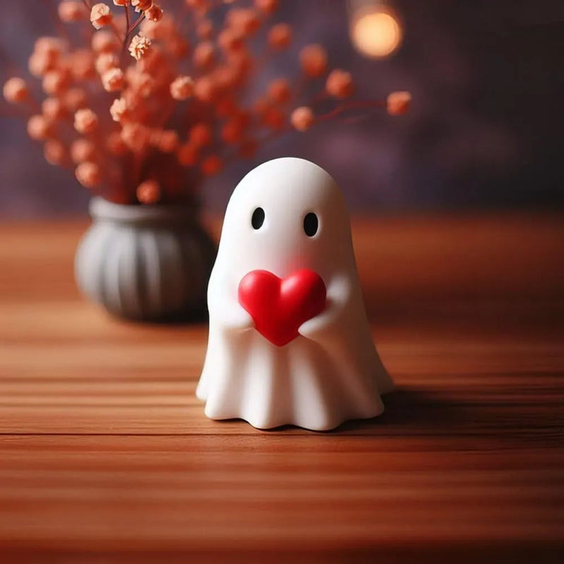 Halloween Middle Finger Love Ghost Ornaments