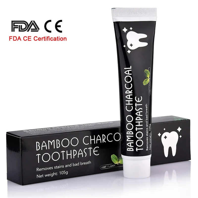 Activated Charcoal Teeth Whitening Toothpaste