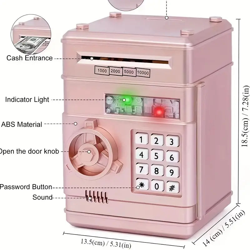 Electronic Coin Money Bank ATM for Kids&