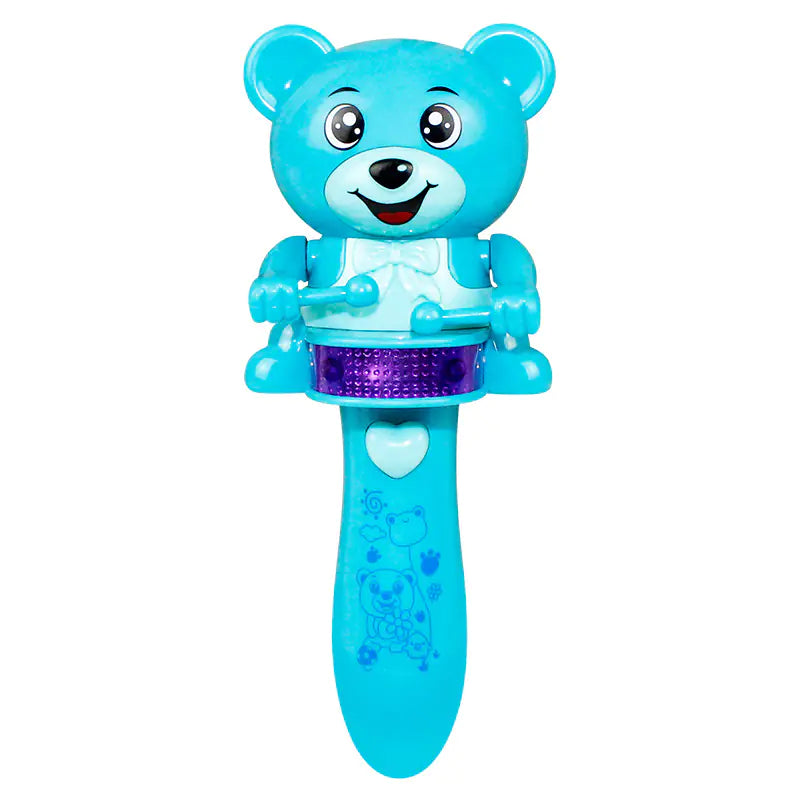 Musical Light-Up Bear Stick for Infants and Toddlers