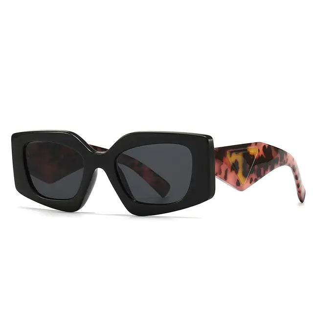 Retro Rectangular Cat Eye Sunglasses