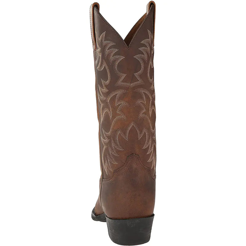 Embroidered Medium Sleeve Western Cowboy Boots