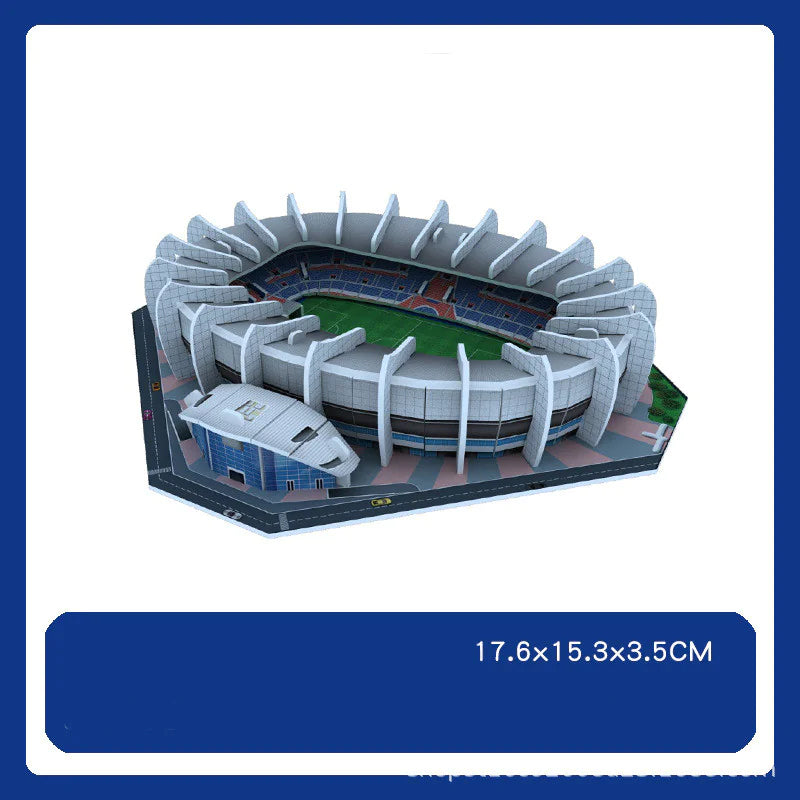 3D Puzzle Football Field Model