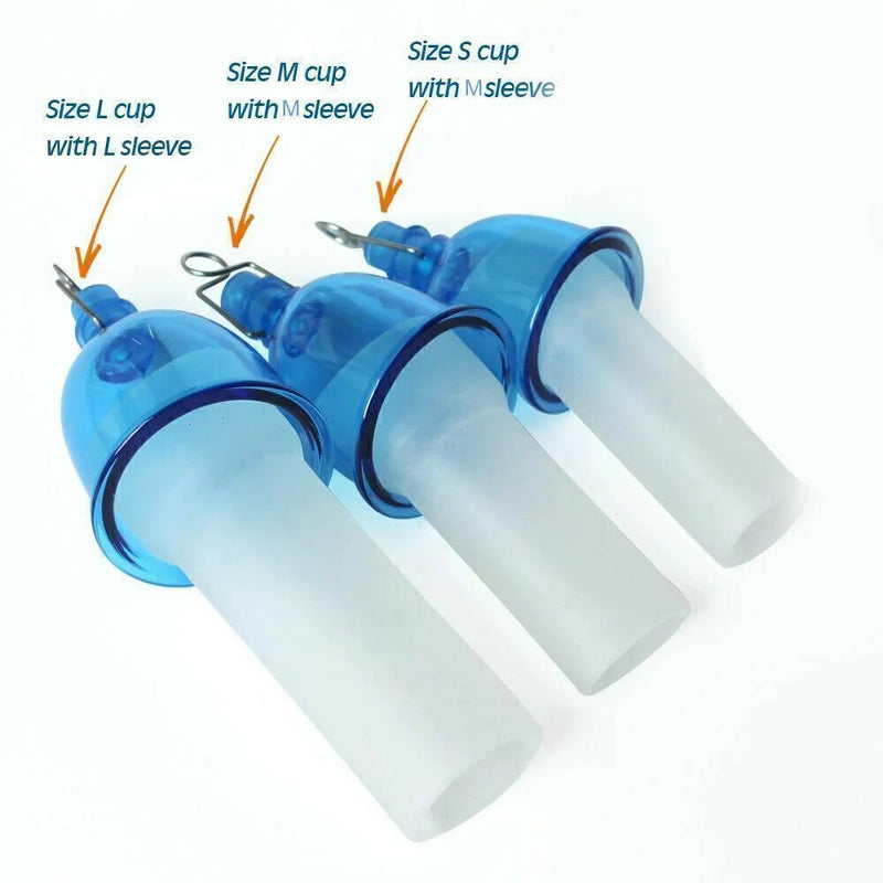 Male Extender Penis Stretcher Enlargement Vacuum Cup Enhancement Hanger Supply