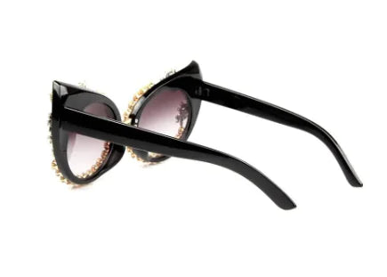 Floral Cat Eyes Sunglasses