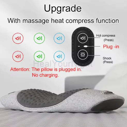 Neck & Waist Massage Pillow