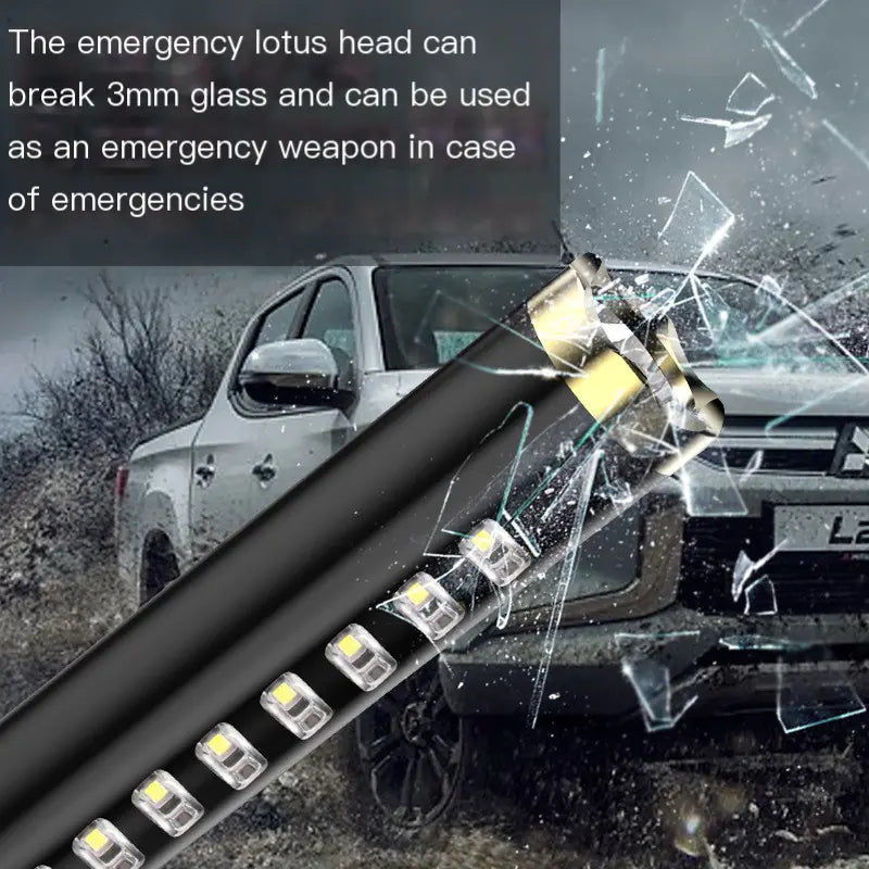 USB Rechargeable Baseball Bat Flashlight for Outdoors