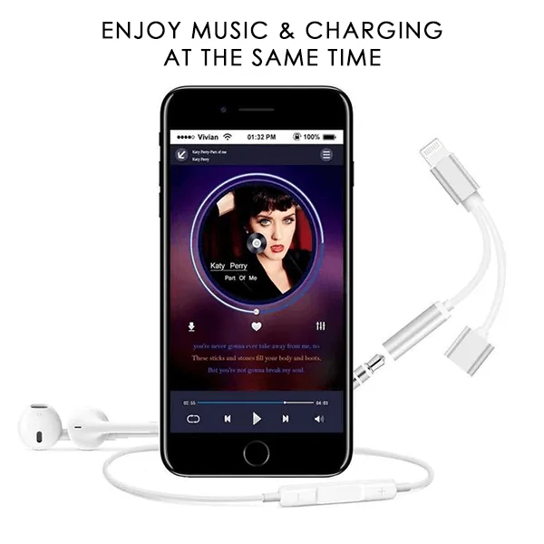 SuperCharger? Dual Music & Charging Adapter