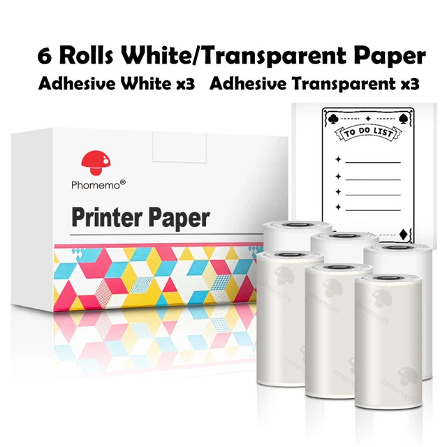 Transparent Self-Adhesive Label Rolls