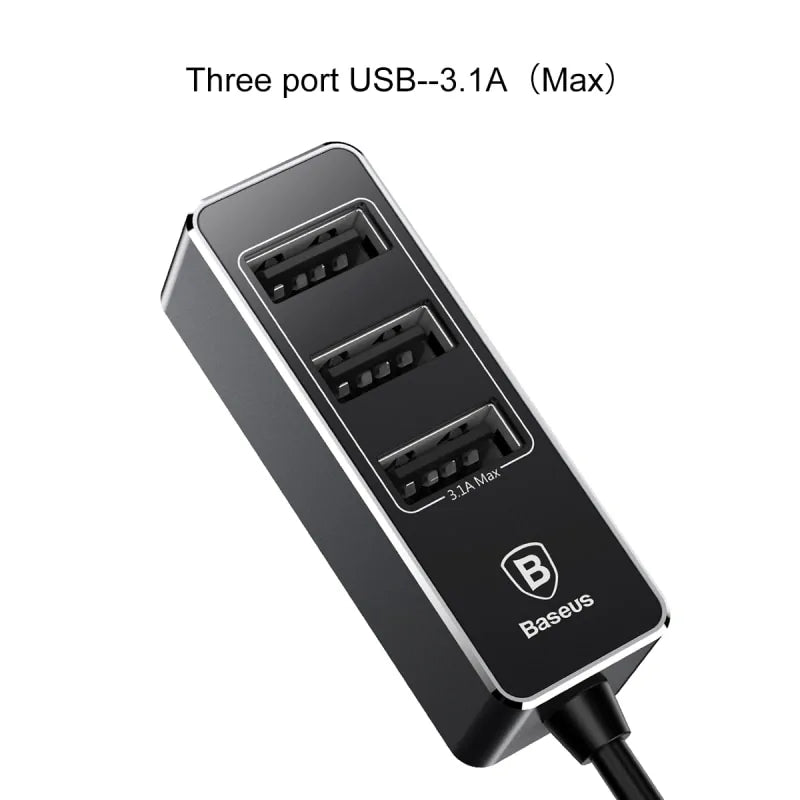 High Speed 4 Port Car Charger