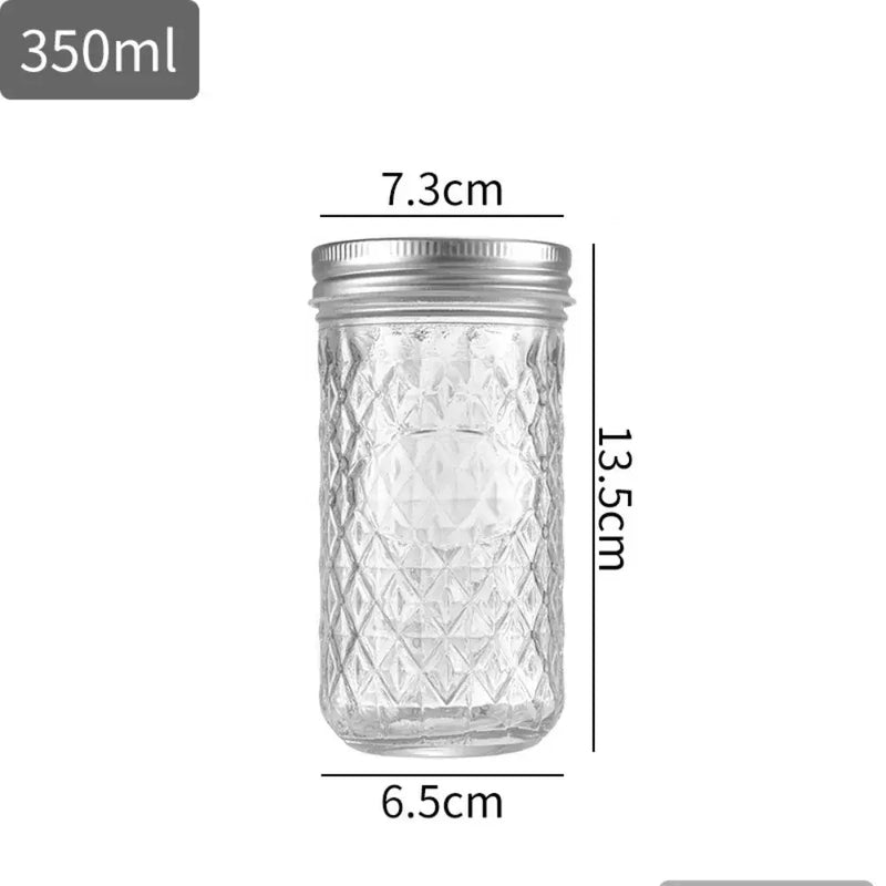 Transparent Glass Sealed Bottle