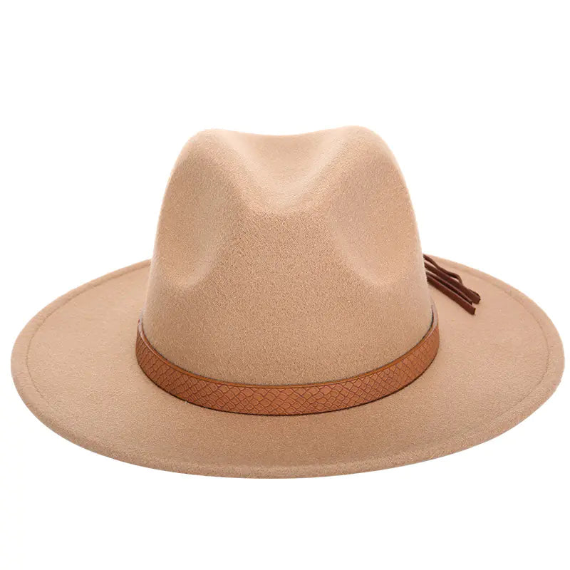 Fashionable Wool Fedora Hat for Women