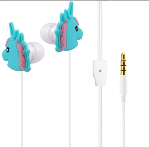 Special Unicorn Cartoon Earphones