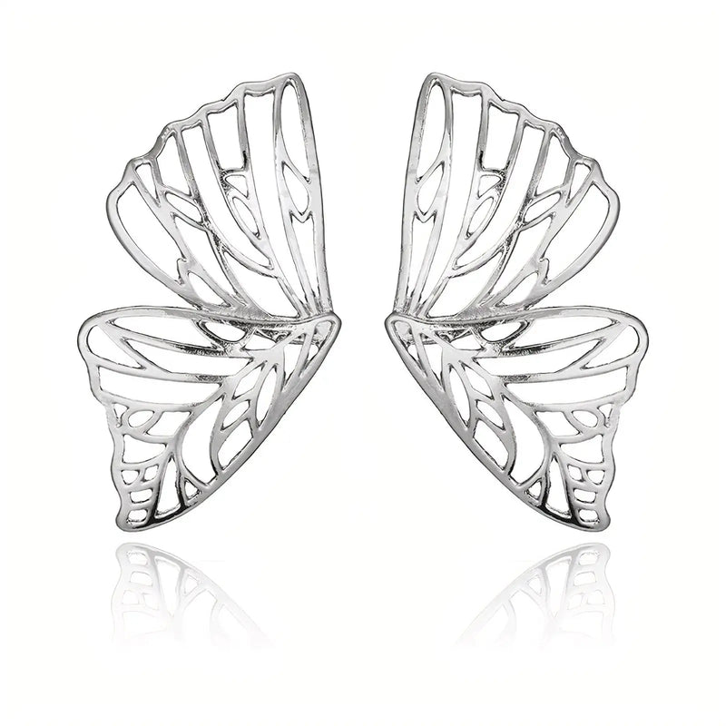 Butterfly -Silver Earrings