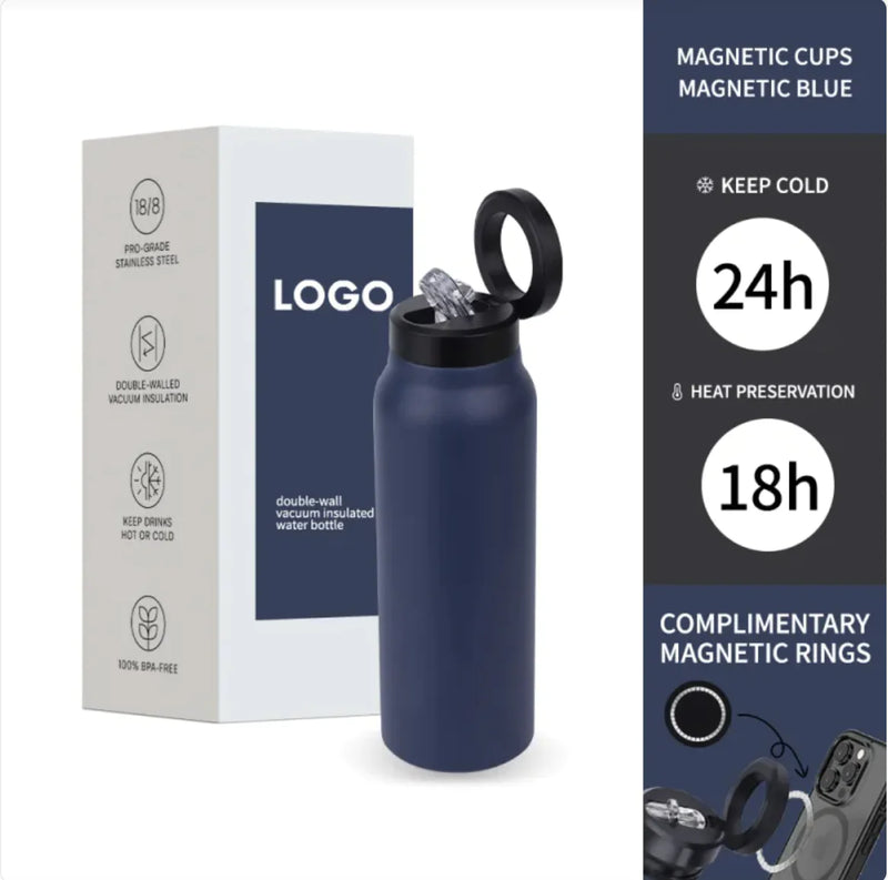 304 Stainless Steel Magnetic Vacuum Insulated Water Cup